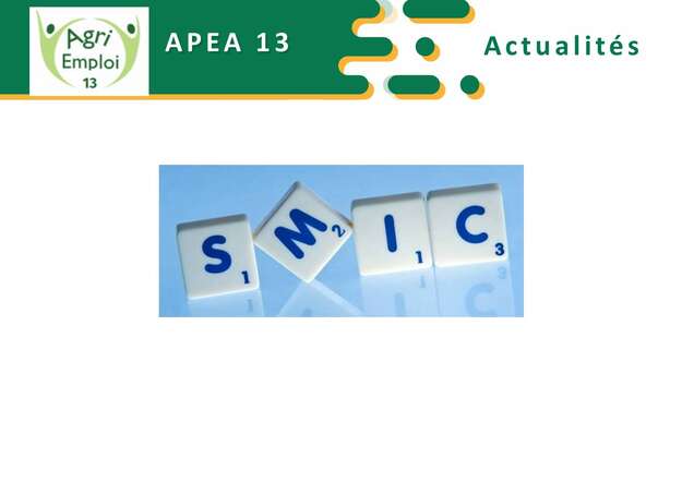 Photo de l'actualité VALORISATION SMIC