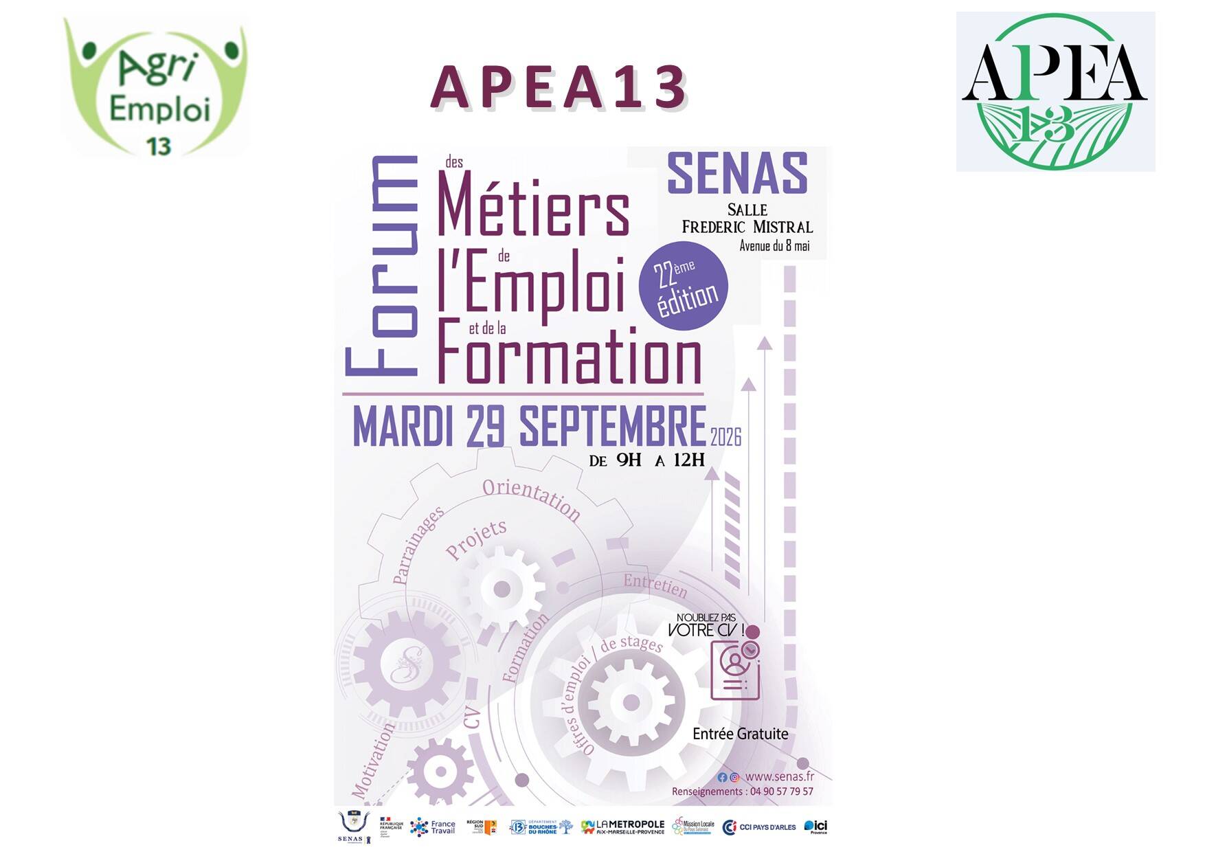 Actualit� : Forum S�nas
